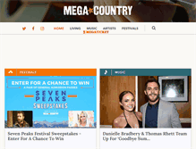 Tablet Screenshot of megacountry.com